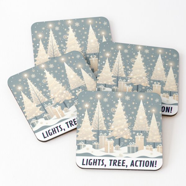 Item preview, Lights, trees, action! designed and sold by Old Tree Store .