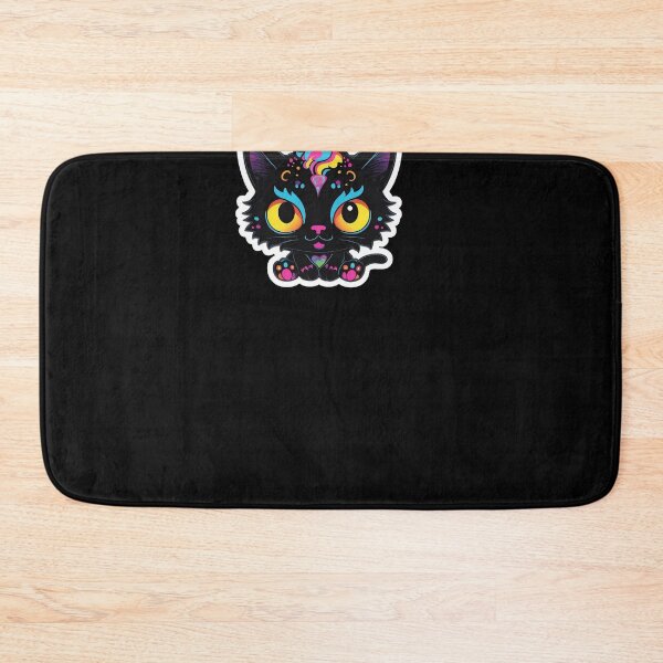 Item preview, Kawaii Graffiti Abstract Neon Cat designed and sold by Desfix.