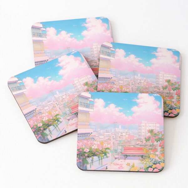 Item preview, Pastel Japanese City designed and sold by animaesthetic.