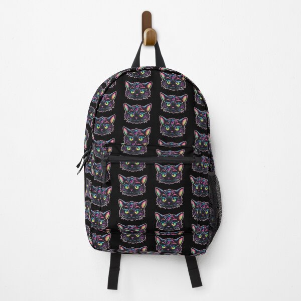 Item preview, Kawaii Graffiti Abstract Neon Cat designed and sold by Desfix.