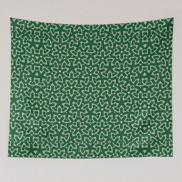 Item preview, Green Geomatric Pattrn designed and sold by prissnickNK.