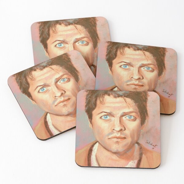 Item preview, Blue-eyed Castiel designed and sold by ArtBySalchat.