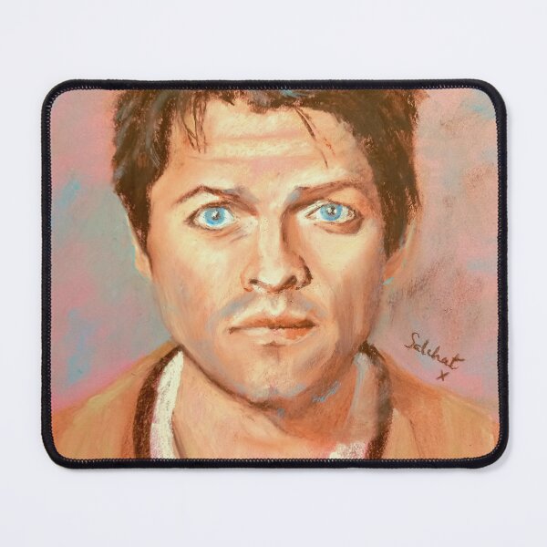 Item preview, Blue-eyed Castiel designed and sold by ArtBySalchat.