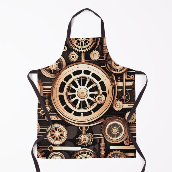 Item preview, Steampunk Industrial Pattern designed and sold by ARichArts.