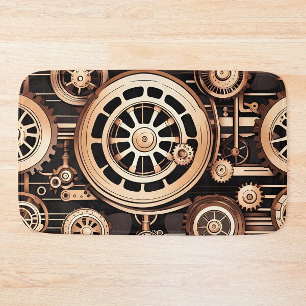 Item preview, Steampunk Industrial Pattern designed and sold by ARichArts.