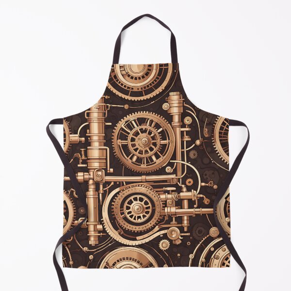 Item preview, Steampunk Industrial Pattern designed and sold by ARichArts.