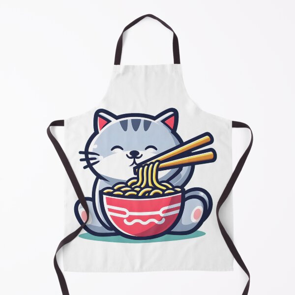 Item preview, Cat eating ramen.#12 designed and sold by ponggun.