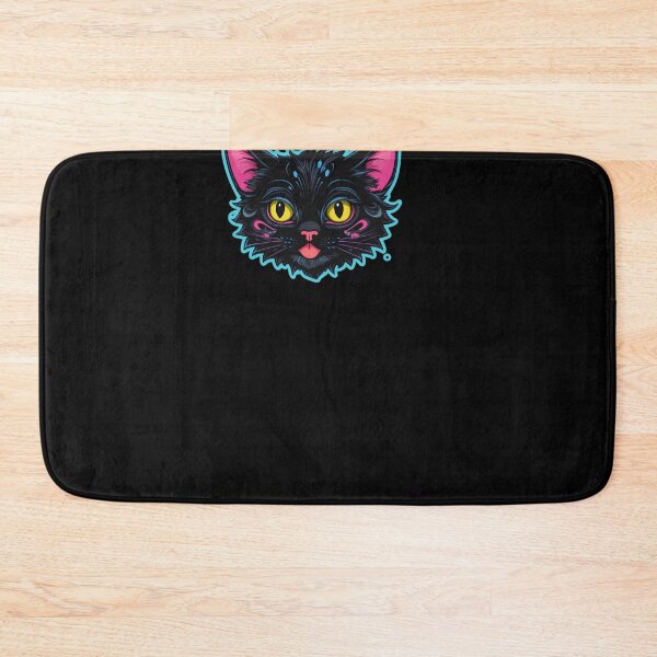 Item preview, Kawaii Graffiti Abstract Neon Cat designed and sold by Desfix.