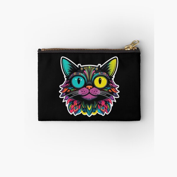 Item preview, Kawaii Graffiti Abstract Neon Cat designed and sold by Desfix.