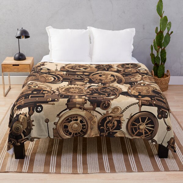 Item preview, Steampunk Industrial Pattern designed and sold by ARichArts.