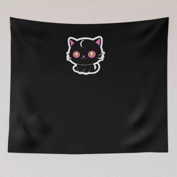 Item preview, Kawaii Graffiti Abstract Neon Cat designed and sold by Desfix.