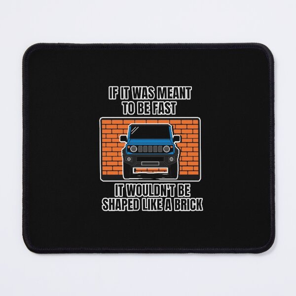 Item preview, If It Was Meant To Be Fast, It Wouldn't Be Shaped Like A Brick designed and sold by ZookiniYellow.