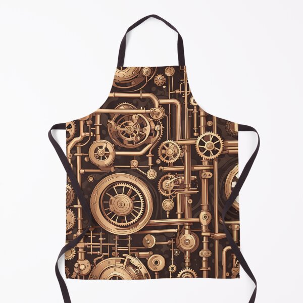 Item preview, Steampunk Industrial Pattern designed and sold by ARichArts.