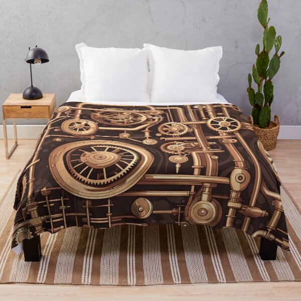 Item preview, Steampunk Industrial Pattern designed and sold by ARichArts.