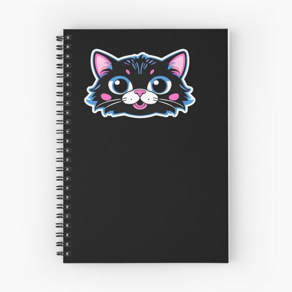 Item preview, Kawaii Graffiti Abstract Neon Cat designed and sold by Desfix.