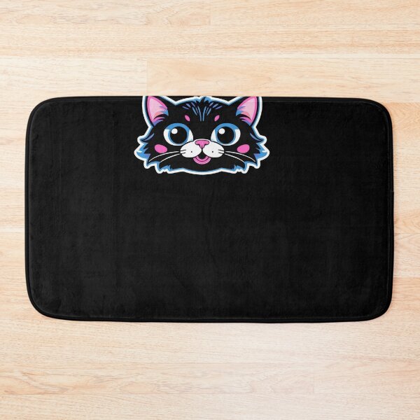 Item preview, Kawaii Graffiti Abstract Neon Cat designed and sold by Desfix.