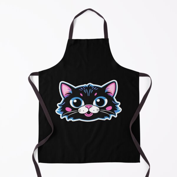 Item preview, Kawaii Graffiti Abstract Neon Cat designed and sold by Desfix.
