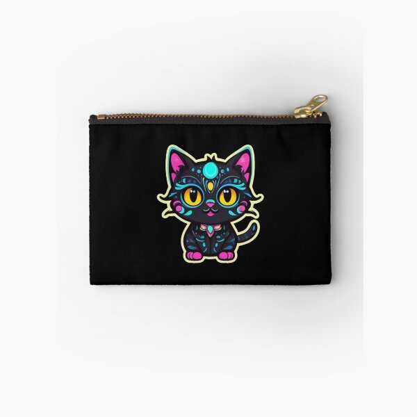 Item preview, Kawaii Graffiti Abstract Neon Cat designed and sold by Desfix.