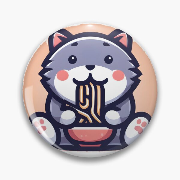 Item preview, Cat eating ramen.#13 designed and sold by ponggun.