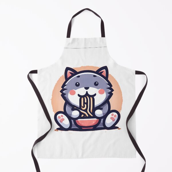 Item preview, Cat eating ramen.#13 designed and sold by ponggun.