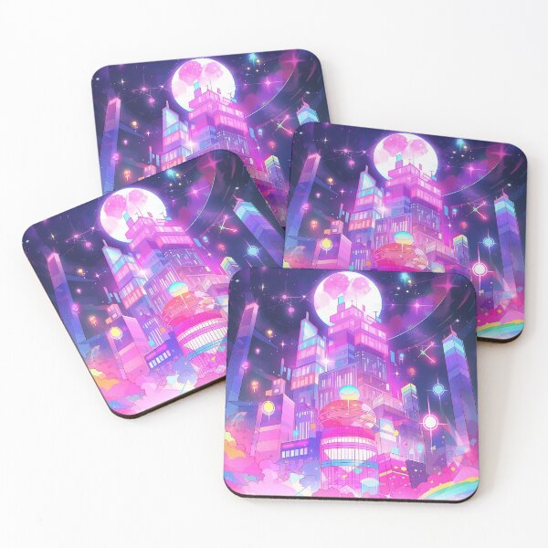 Item preview, Neon Japanese City by Night designed and sold by animaesthetic.