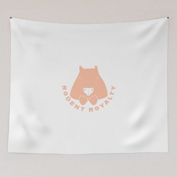 Item preview, Rodent Royalty, capybara animal designed and sold by GodsOfArt.