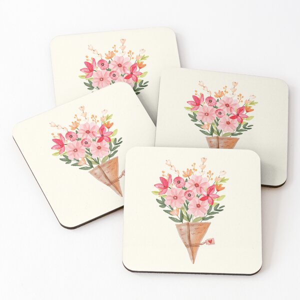 Item preview, Flower bouquet cute designed and sold by stripedcarpet.