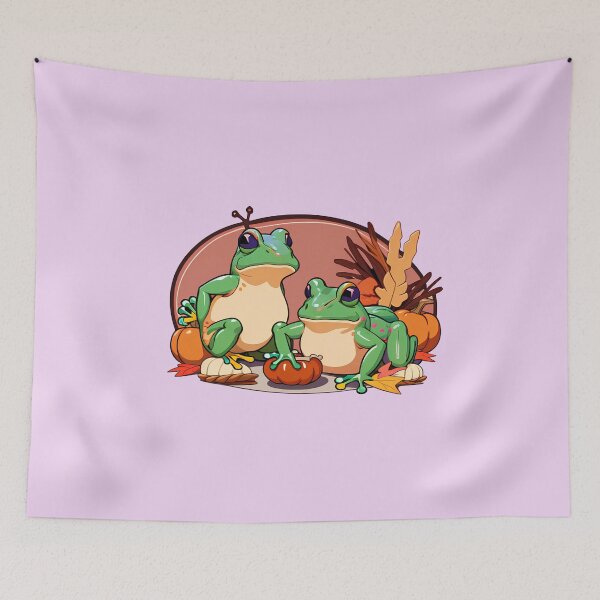 Item preview, Thanksgiving With Frogs designed and sold by Itsheartshop.