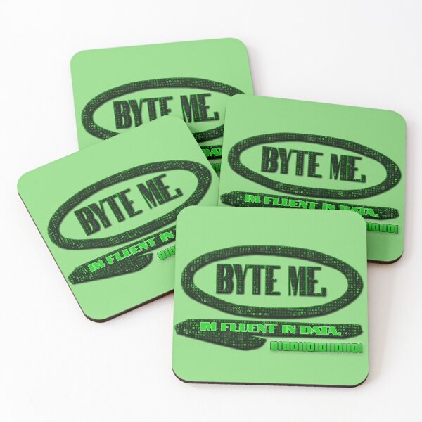 Item preview, BYTE ME. I'm Fluent in Data. designed and sold by ExtraEm.