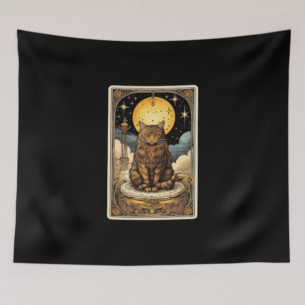 Item preview, Cat Tarot Card  designed and sold by Chill-Wave.