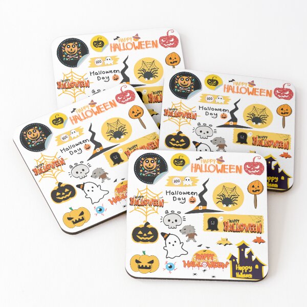 Item preview, happy halloween sticker, stick me anywere designed and sold by zzzozzo.