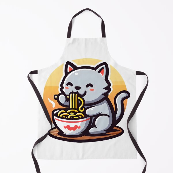 Item preview, Cat eating ramen.#15 designed and sold by ponggun.