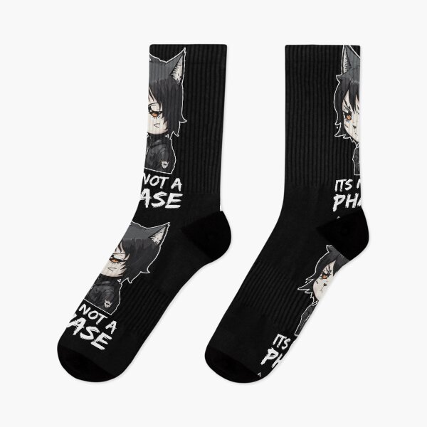 Item preview, Its Not a Phase Emo Cat Goth Black Kitten designed and sold by Peculiarts.
