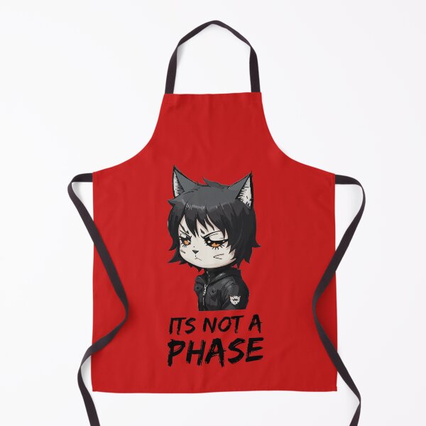 Item preview, Its Not a Phase Emo Cat Goth Black Kitten designed and sold by Peculiarts.