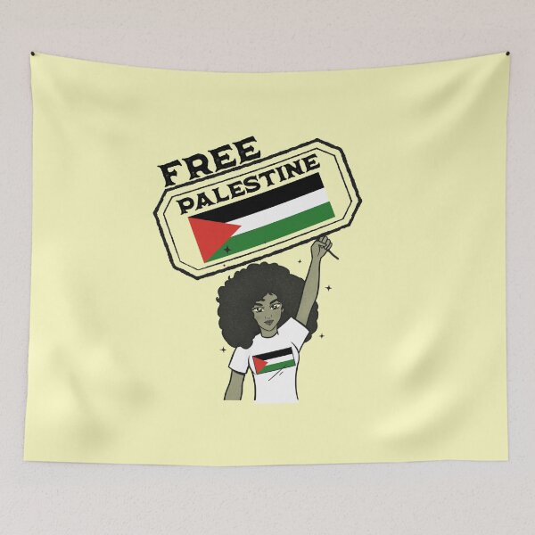Item preview, Freedom Palestine - Free Palestine-Palestine Flag designed and sold by vibeno1.