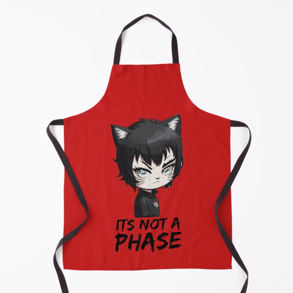 Item preview, Its Not a Phase Emo Cat Goth Black Kitten designed and sold by Peculiarts.