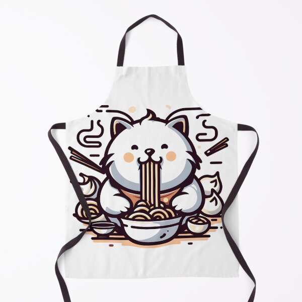 Item preview, Cat eating ramen.#19 designed and sold by ponggun.