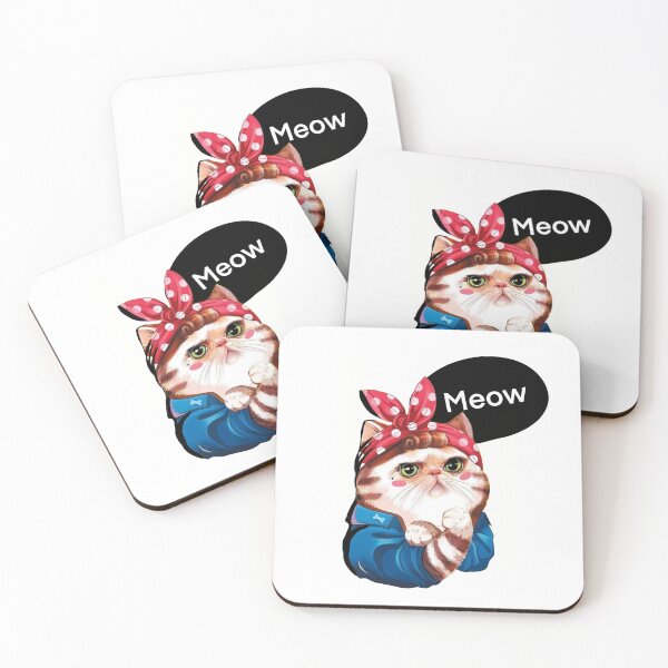 Item preview, Strong independent cat  designed and sold by Noishop.