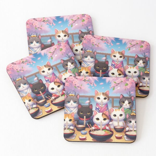 Item preview, Cat eating ramen.#20 designed and sold by ponggun.