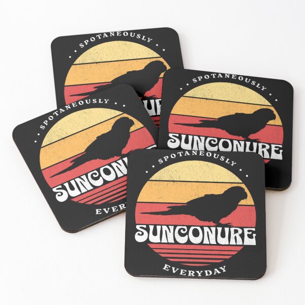 Item preview, Sunconure Spotaneously Everyday Funny Vintage Sunset designed and sold by Yellowriversss.