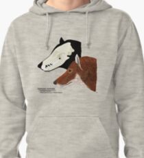 Falkland Island Wolf Pullover Hoodie