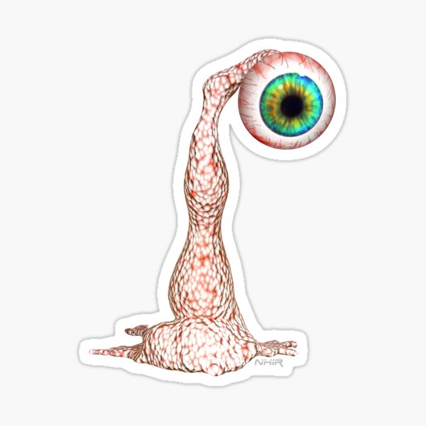 The Eye Spy Guy Sticker