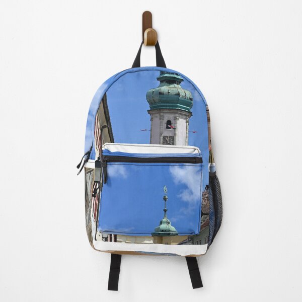Item preview, Firewatch tower and old buildings in Sopron Hungary designed and sold by goceris.
