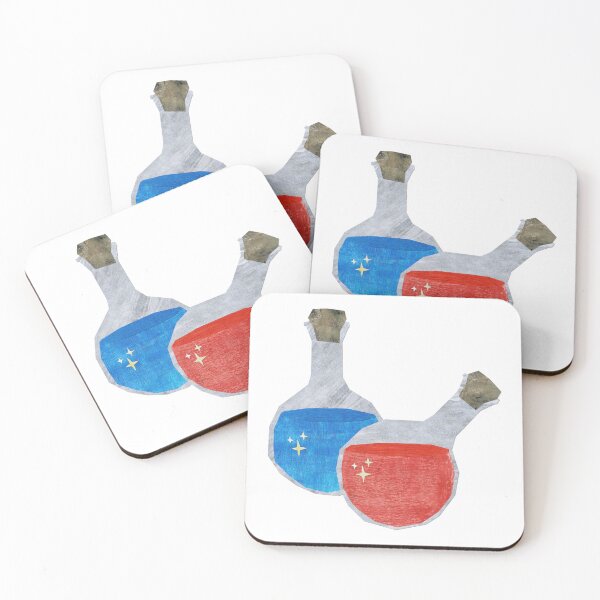 Item preview, Red and blue potion designed and sold by BabbanGaelg.