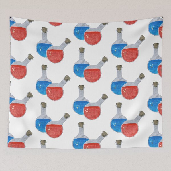 Item preview, Red and blue potion designed and sold by BabbanGaelg.