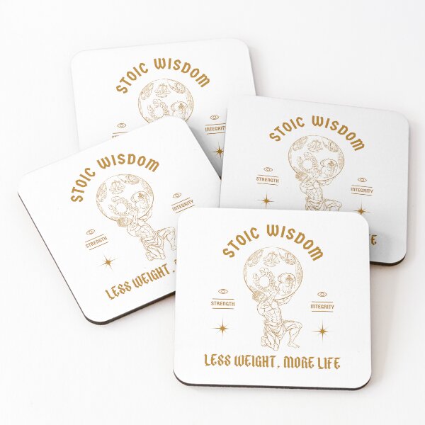 Item preview, Atlas of Stoicism: The Stoic Wisdom Emblem designed and sold by StoicWisdom.