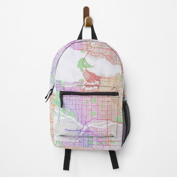 Item preview, Vancouver City Map of Canada - Colorful designed and sold by deMAP.