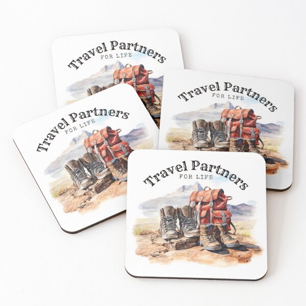 Item preview, Travel Partners For Life designed and sold by CrazyCrowFlight.