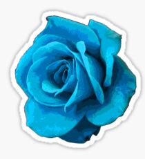 Blue Rose Sticker