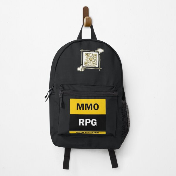 Item preview, MMO RPG - Online RPG Gamer Logo V4 (Yellow/Black) designed and sold by Visual Resolutions.